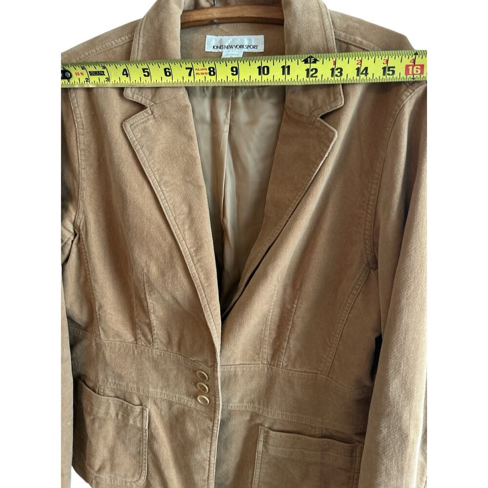 Jones New York Sport Tan Jacket Size XL Extra Large - Picture 3 of 6